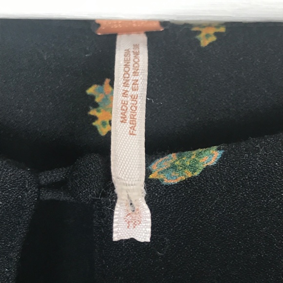 Free People Love Grows Romper Black Combo XS - Picture 8 of 8